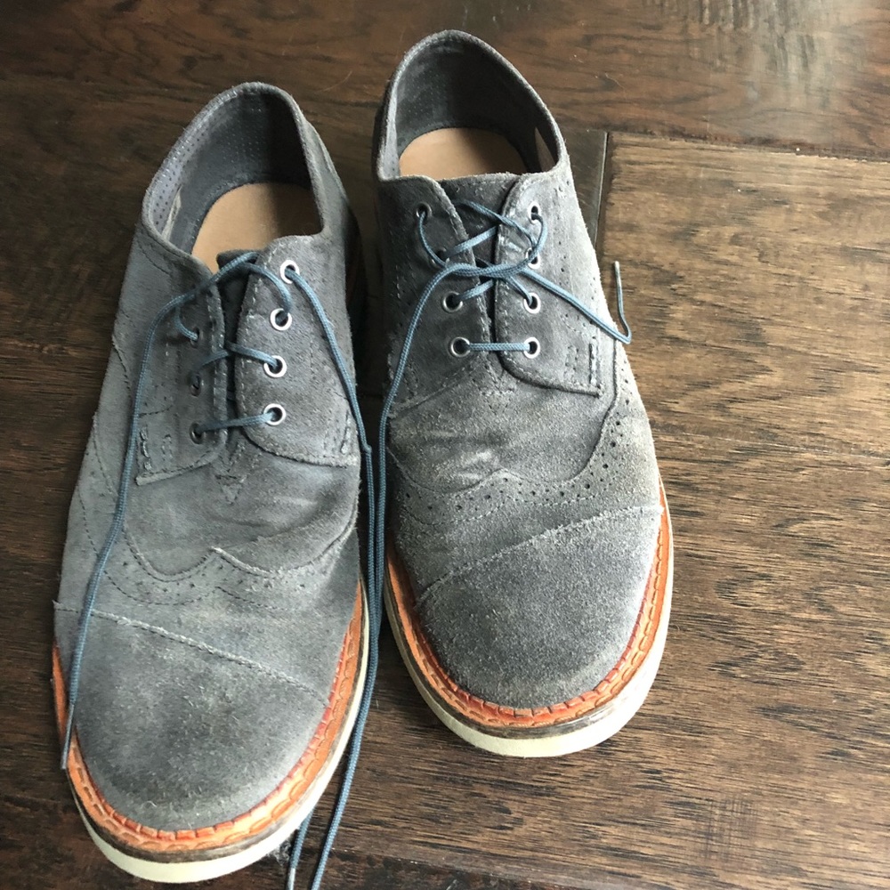 Toms oxfords 8.5